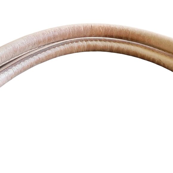 Michael Kors Brown Monogram Drawstring Satchel Handbag Purse Double Top Handle - Picture 6 of 16